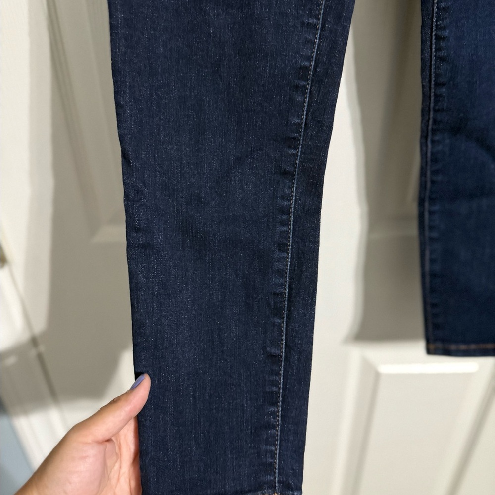 American Eagle Outfitters Dark Blue Skinny Jeans - Picture 5 of 7
